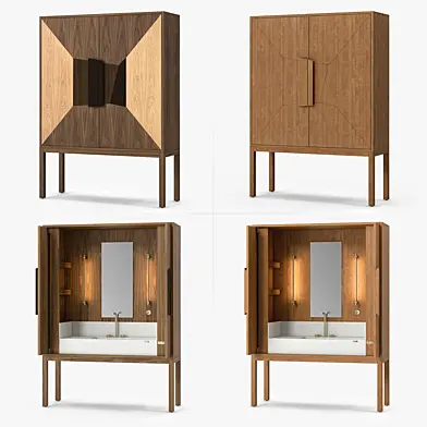 Riva 1920 DeKauri Bespoke Bath Credenza