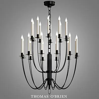 Erika Two Tier Chandelier by Thomas O'Brien