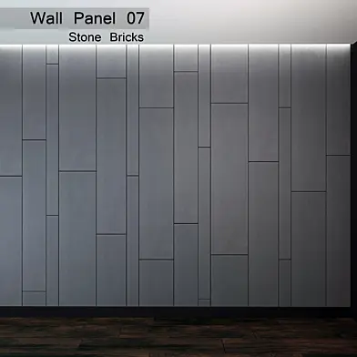 Wall Panel 07. Stone Bricks