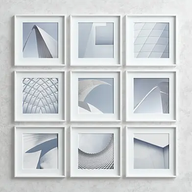 Picture Frames Set -4