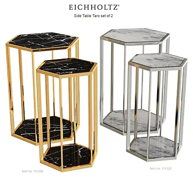 EICHHOLTZ Side Table Taro set 111500 111328