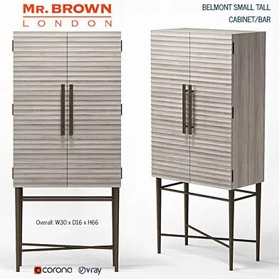 BELMONT SMALL TALL CABINET/BAR