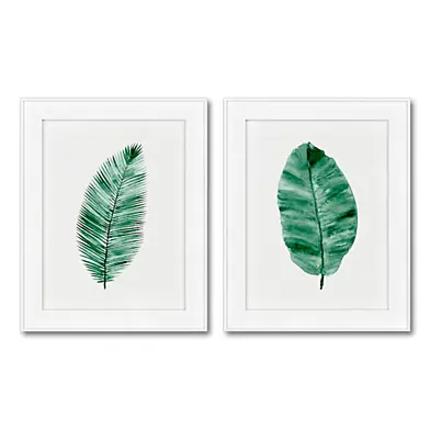 Palm Leaf Art Print.
