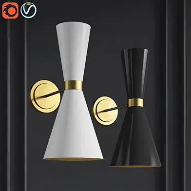 Sconce Delightfull Cairo Bra Wall Light