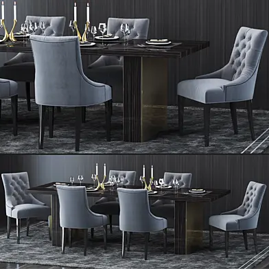 Restoration Hardware Table and Chair