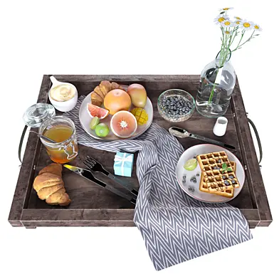 Tiffany breakfast set
