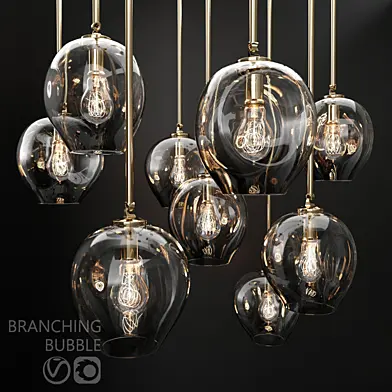 Branching bubble 1 lamp