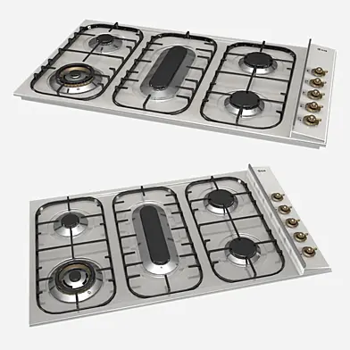 Ilve H39PCN Compact 5 Burner Cooktop