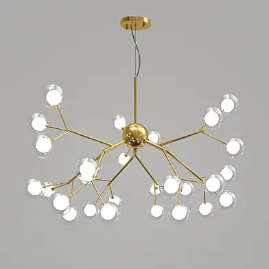Fixture Flower Tree Branch Droplight_2