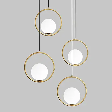 Modern style pendant light