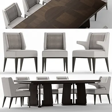 Стол и стулья baker DINING CHAIR