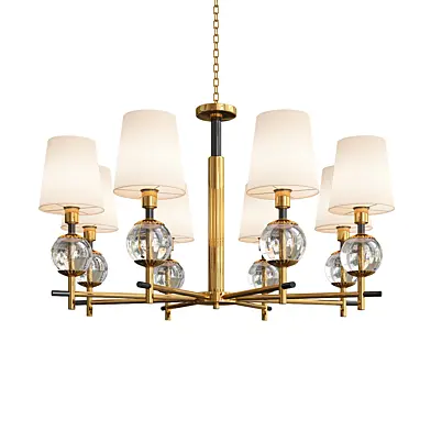 Modern American Crystal Droplight