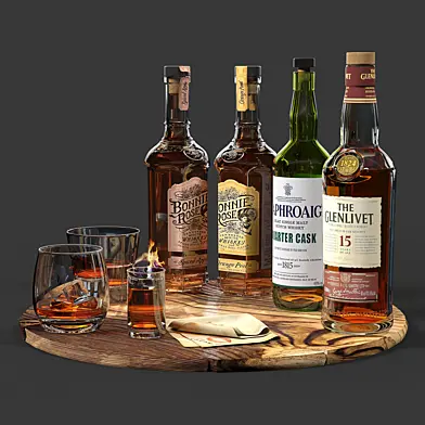 Set of bottles 03