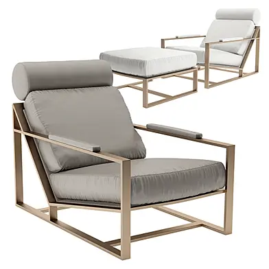 Milo Baughman Model #3418, 1965 Chair