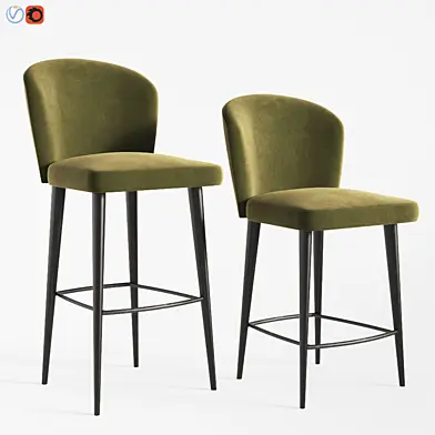 Minotti Aston - Barstool and Counter Stool
