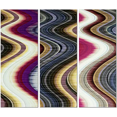 Rumba Frameless Tempered Art Glass Wall Art