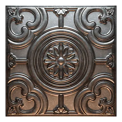 Artificial tin metal ceiling tile