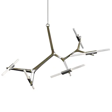 Agnes chandelier 10 lights aluminium von Roll & Hill