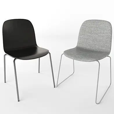 Muuto. Visu Sled Base chair.