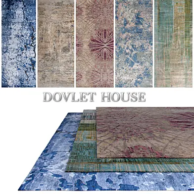 Ковры DOVLET HOUSE 5 штук (part 229)