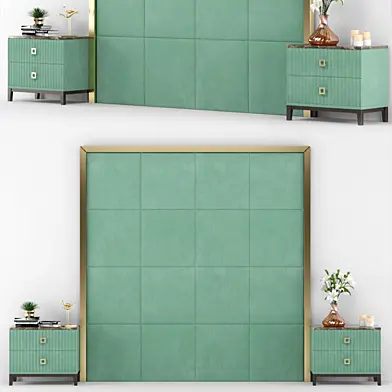 Unfinished( изголовье)_ArtDeco_set