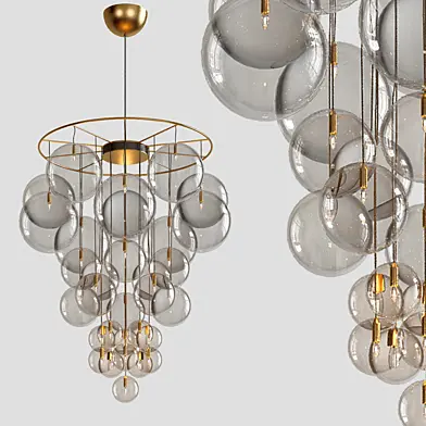 Chandelier Astounding Bubble Light