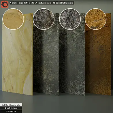 Granite Slab Set 152