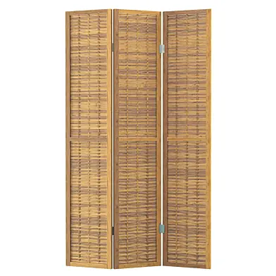 East Haven Bamboo Screen 3 Panel Room Divider BCMH2264