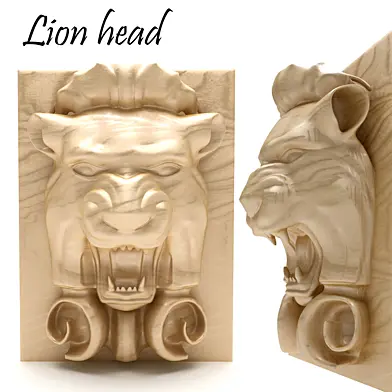 Lion head