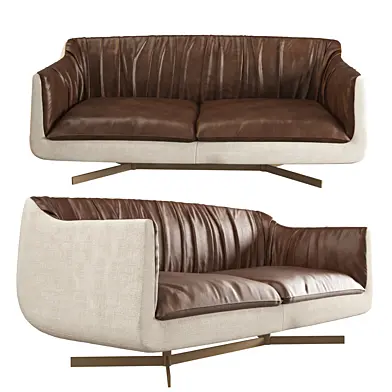 Диван WAKI Sofa 2 places Bleu Nature
