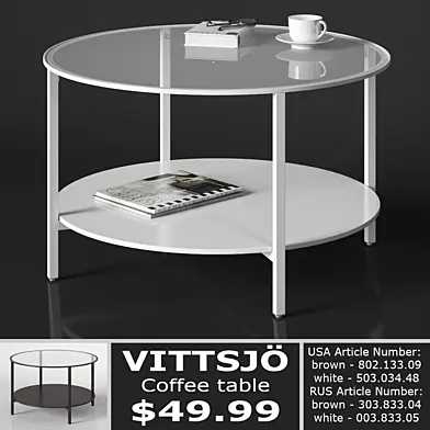 IKEA VITTSJO Coffee table
