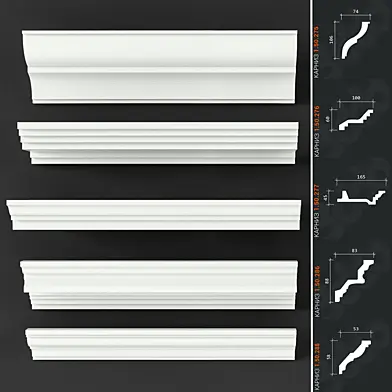 Набор карнизов Европласт_16