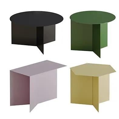 Hay Slit Table Hexagon