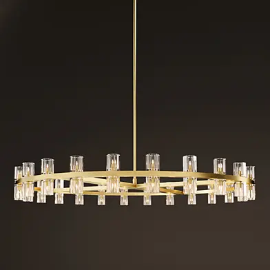 ARCACHON ROUND CHANDELIERl