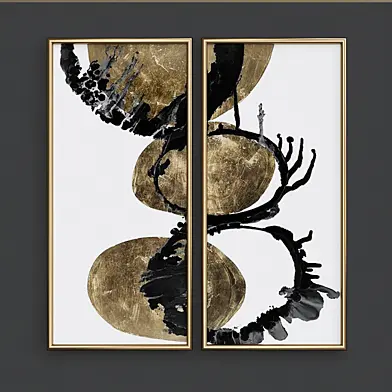 Abstract set arts