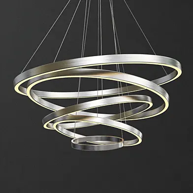 Large Rings LED Pendant Lights_2