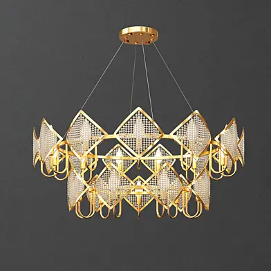 FUMAT Golden Pendant Lights