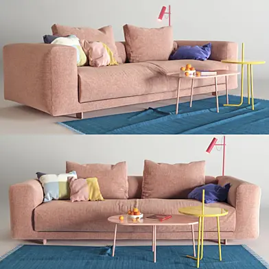 Moss sofa COR (vray GGX)