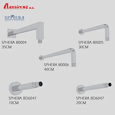 Showerhead arms set
