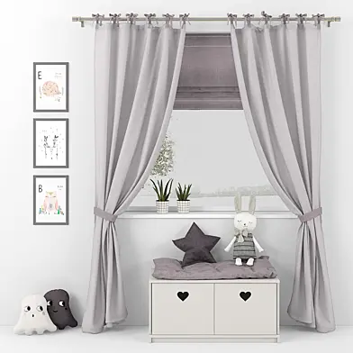 Curtain and decor 12