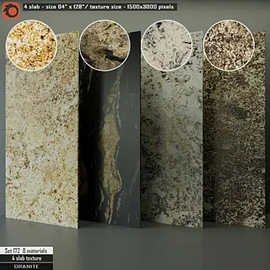 Granite Slab Set 172