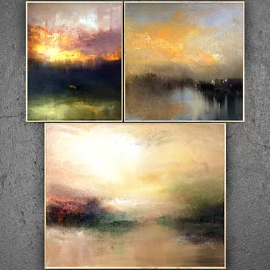 Paintings abstract | set 242