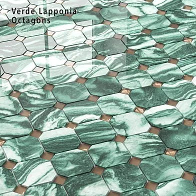 Плитка Sicis SiciStone Verde Lapponia Octagons