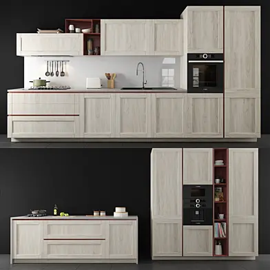 Кухонный гарнитур "Stosa Cucine City".