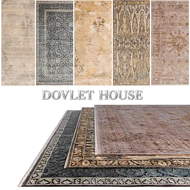 Ковры DOVLET HOUSE 5 штук (part 252)