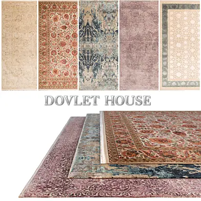 Ковры DOVLET HOUSE 5 штук (part 254)