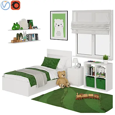 Universal children room Green