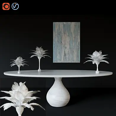 Aqua Dining Table