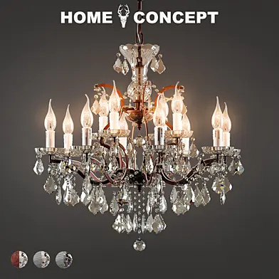 OM Люстра Хрустальная, 26 дюймов, Crystal Chandelier 26 Inches