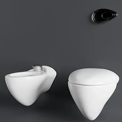 Toilet & Bidet Noken by Zaha Hadid